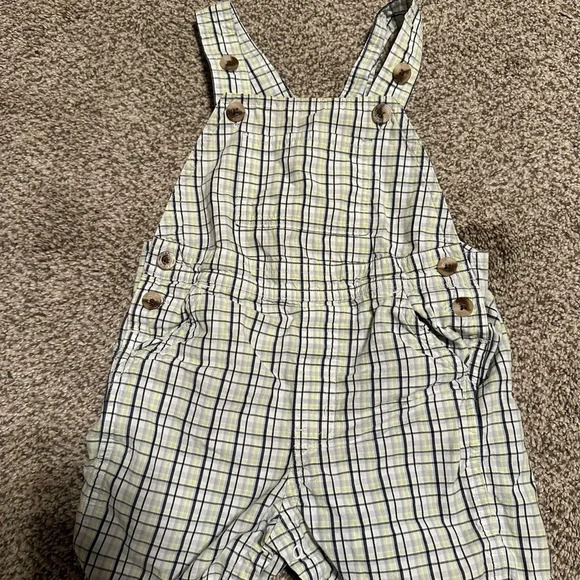 Bundle Janie and Jack Linen Cotton Short Overall Jumper 12-18 Months - Picture 3 of 6